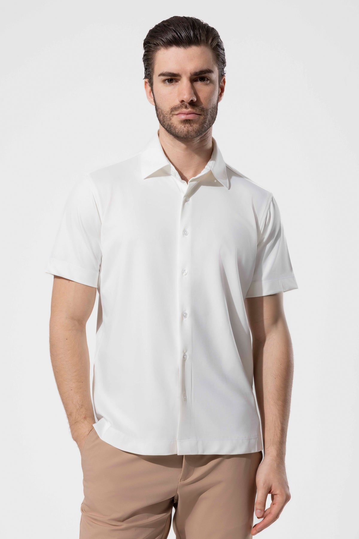 NON-IRON SHORT SLEEVE SHIRT
