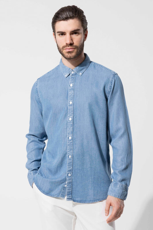 100% TENCEL DENIM SHIRT