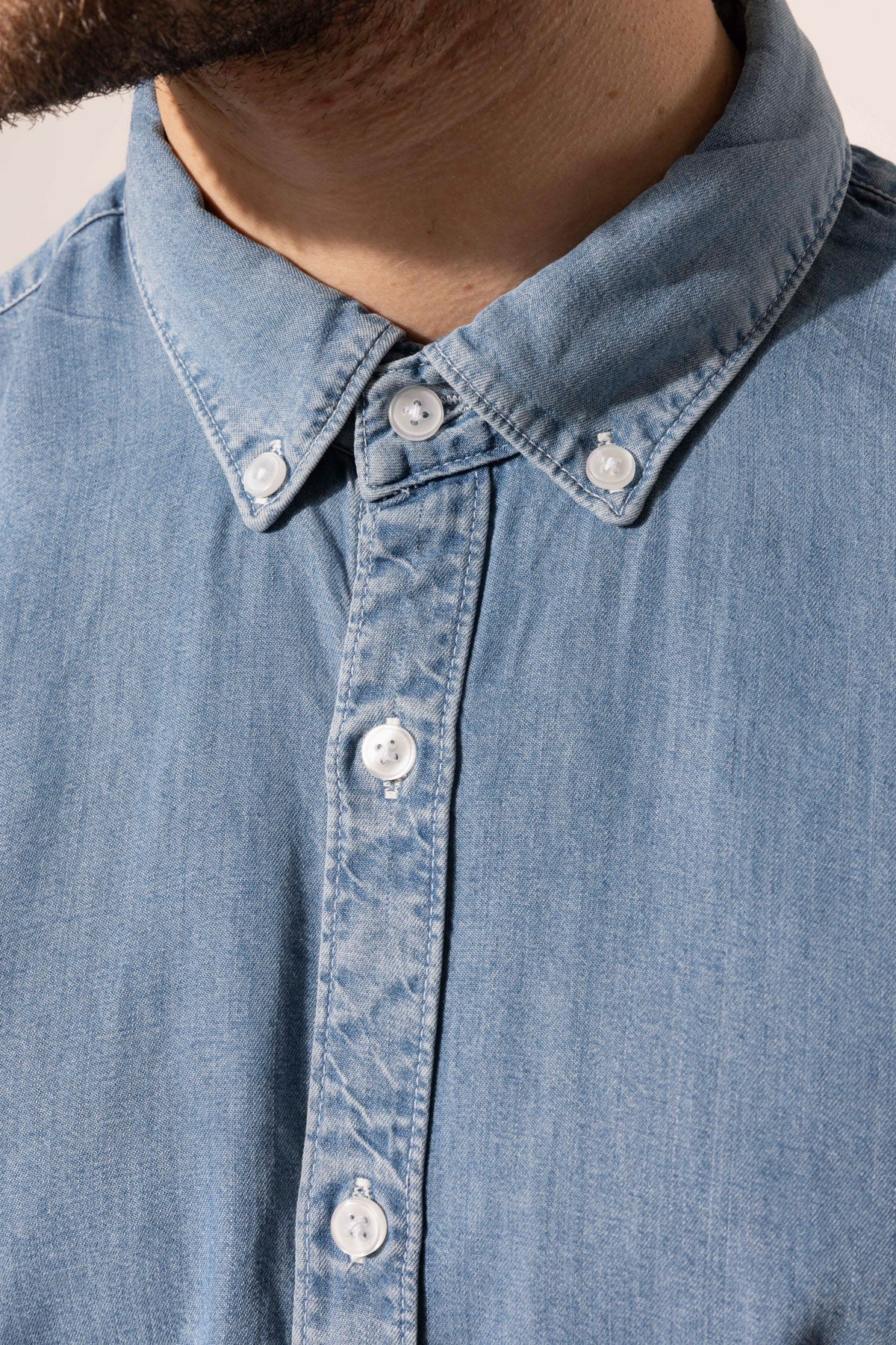100% TENCEL DENIM SHIRT