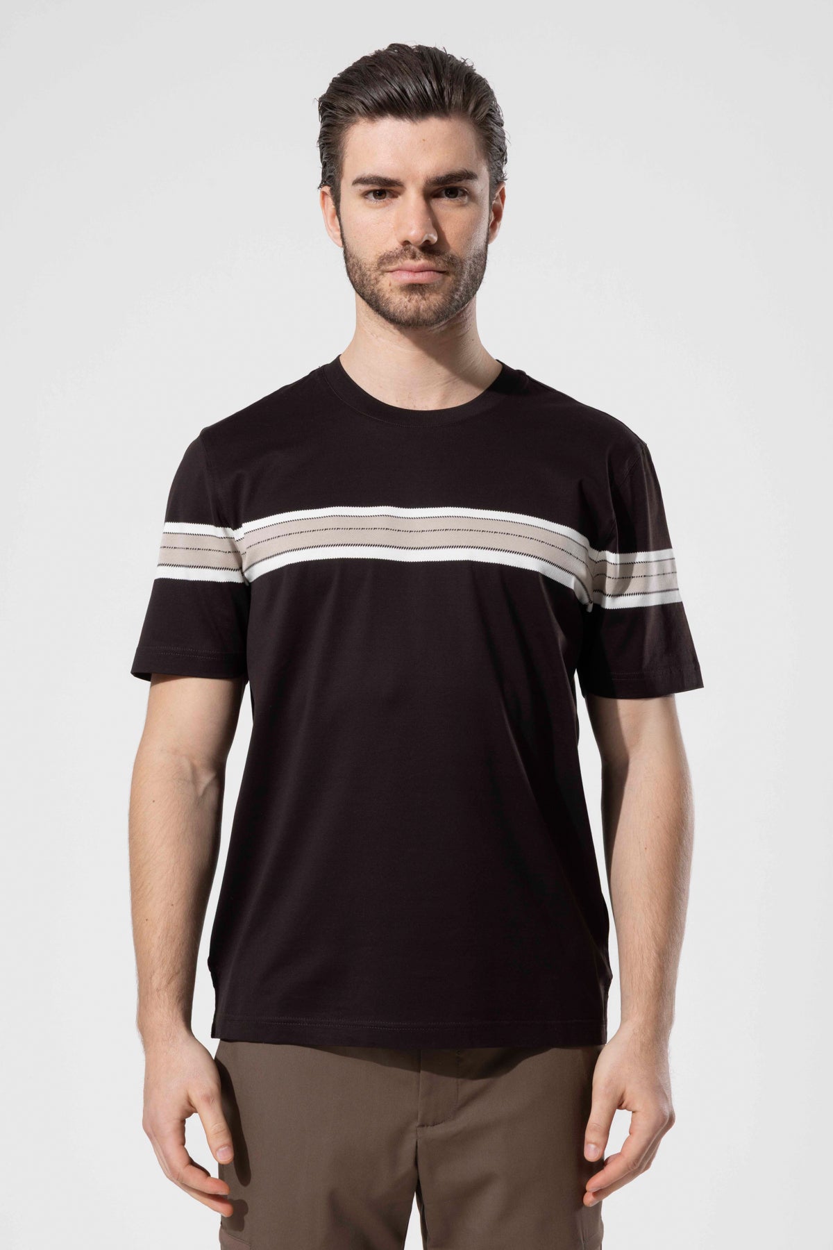 COSMO TSHIRT HORIZONTAL LINED