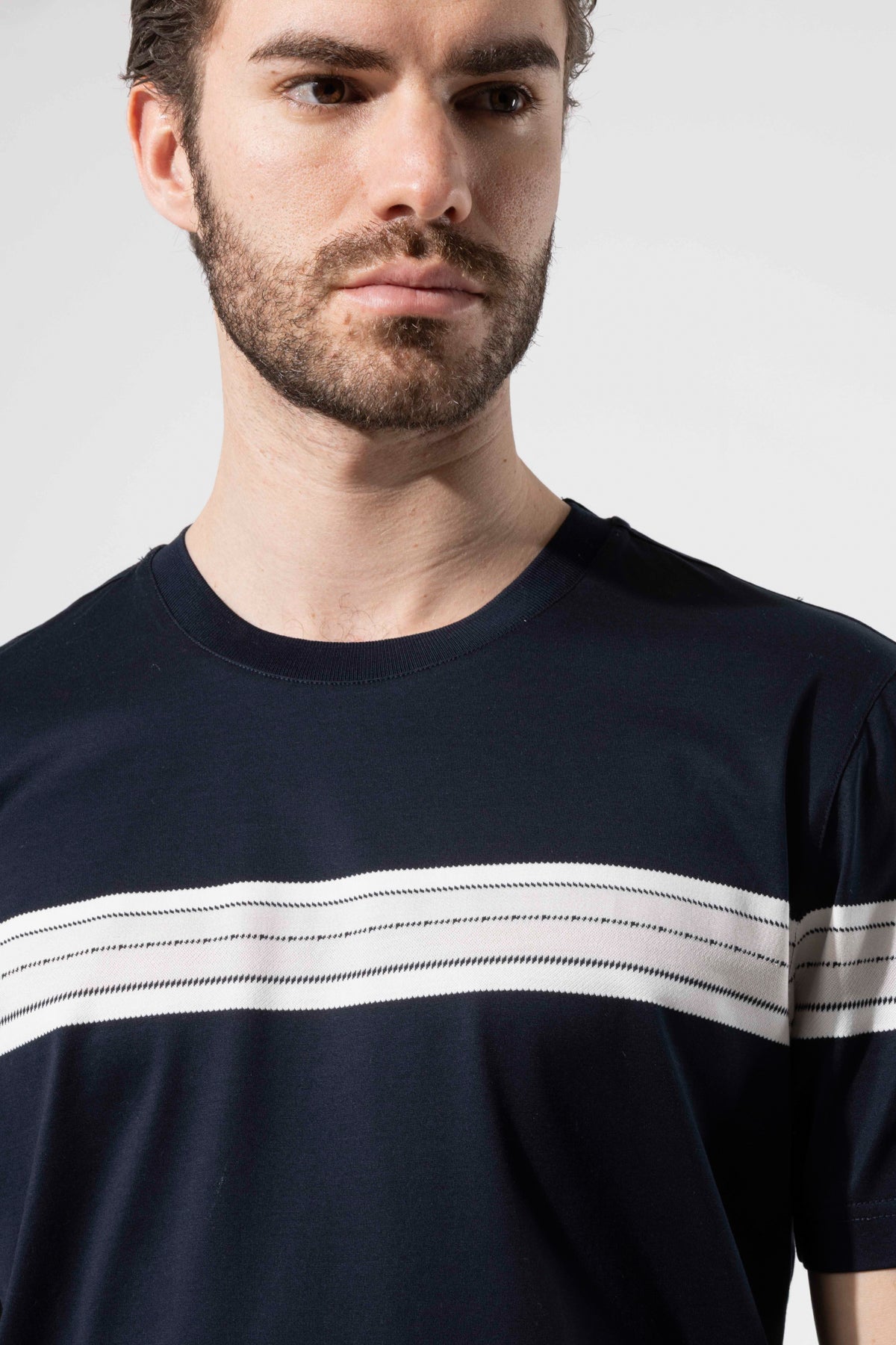 COSMO TSHIRT HORIZONTAL LINED
