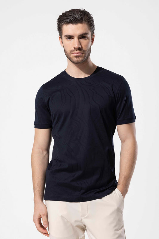 Textured Mercerised T-Shirt