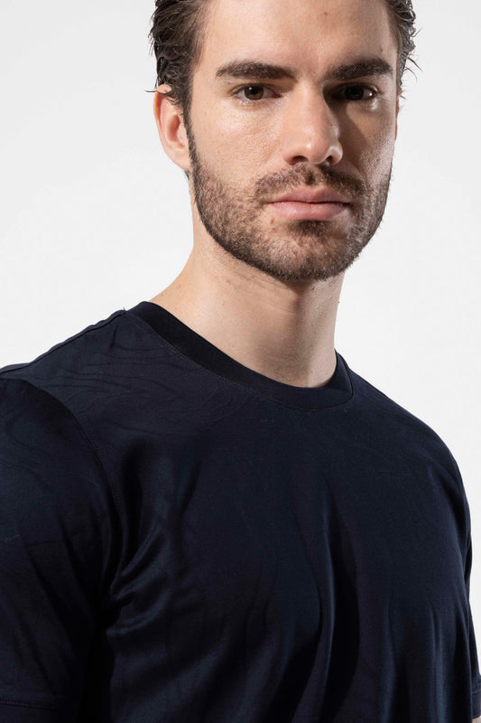 Textured Mercerised T-Shirt