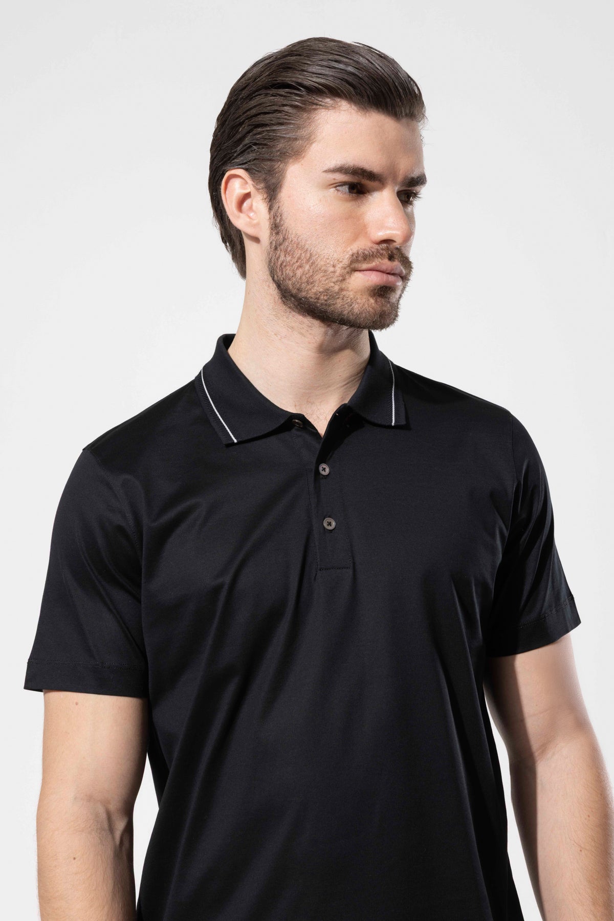 LENNY POLO STRIPED COLLAR