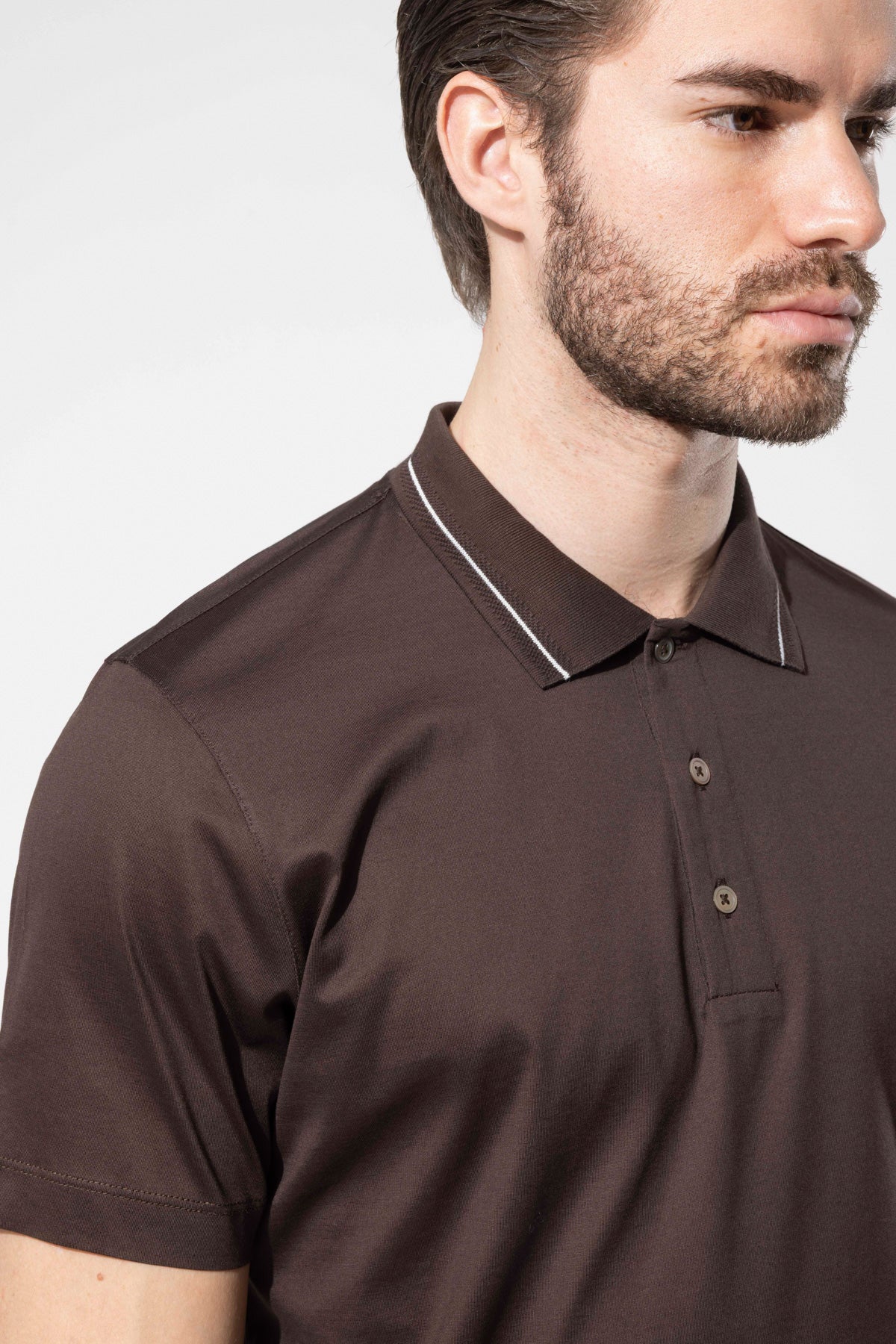 LENNY POLO STRIPED COLLAR