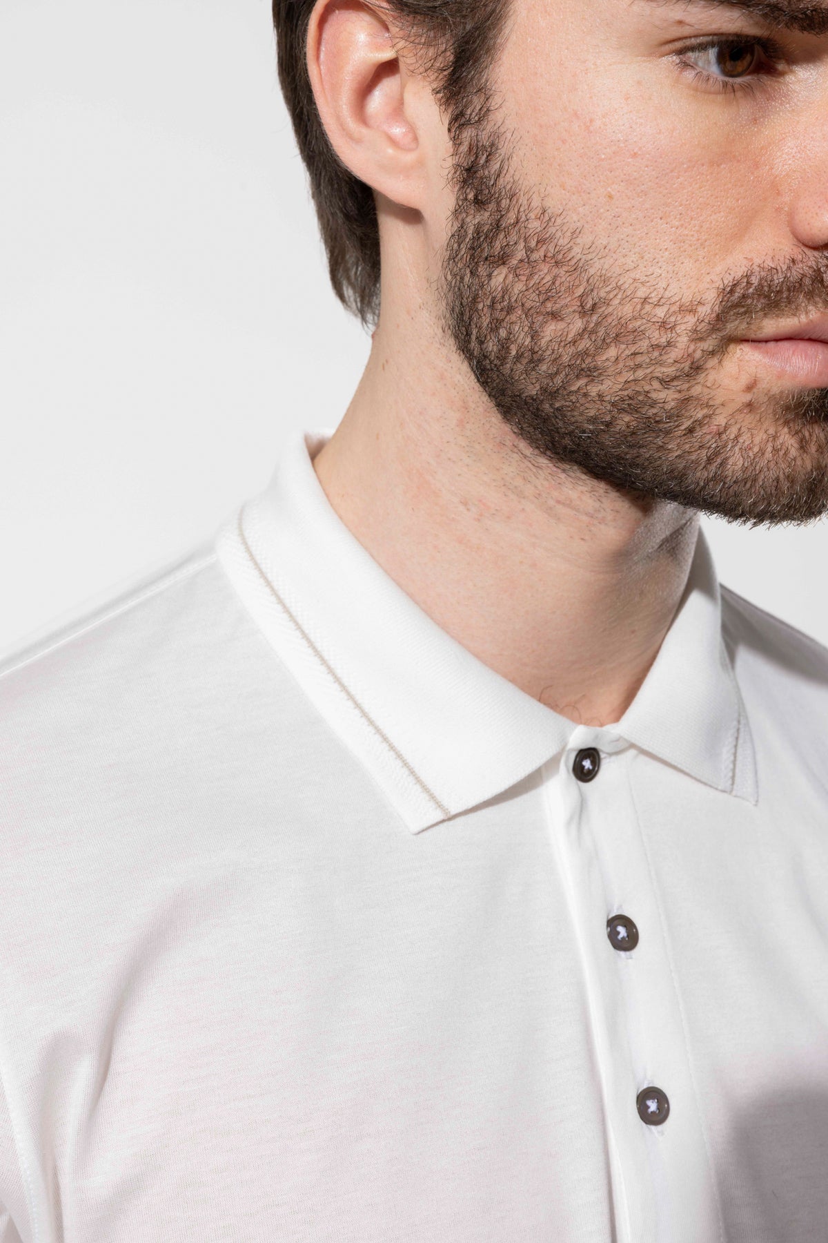 LENNY POLO STRIPED COLLAR