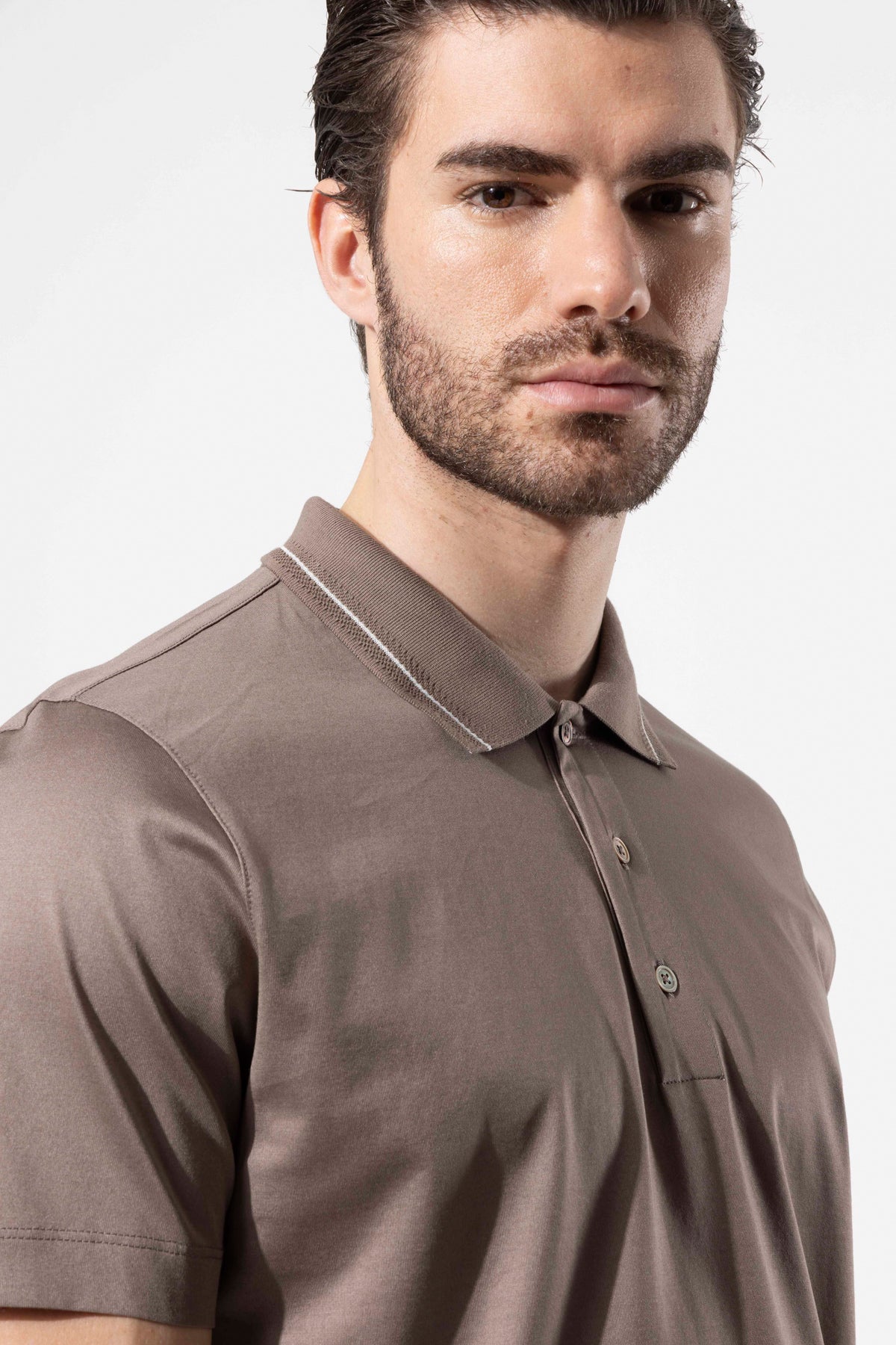 LENNY POLO STRIPED COLLAR