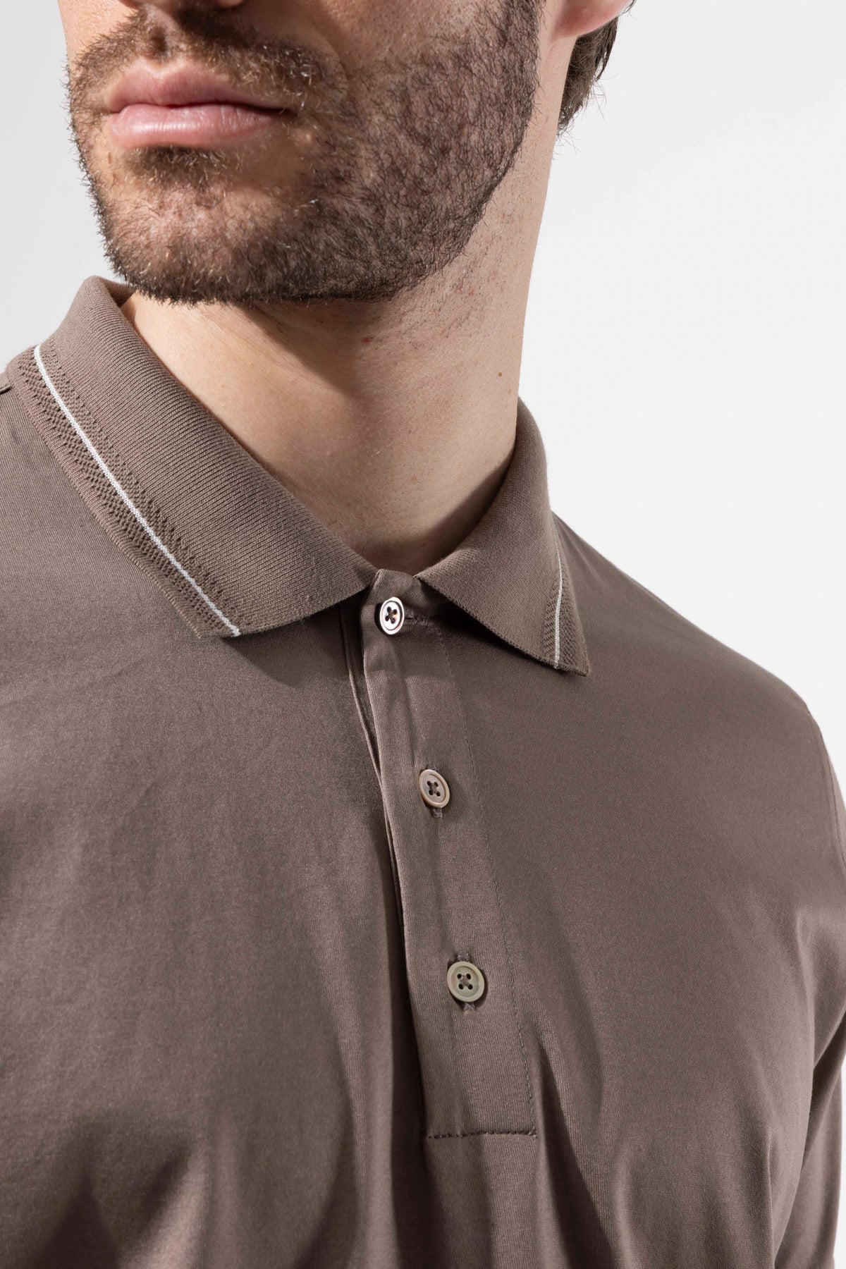 LENNY POLO STRIPED COLLAR