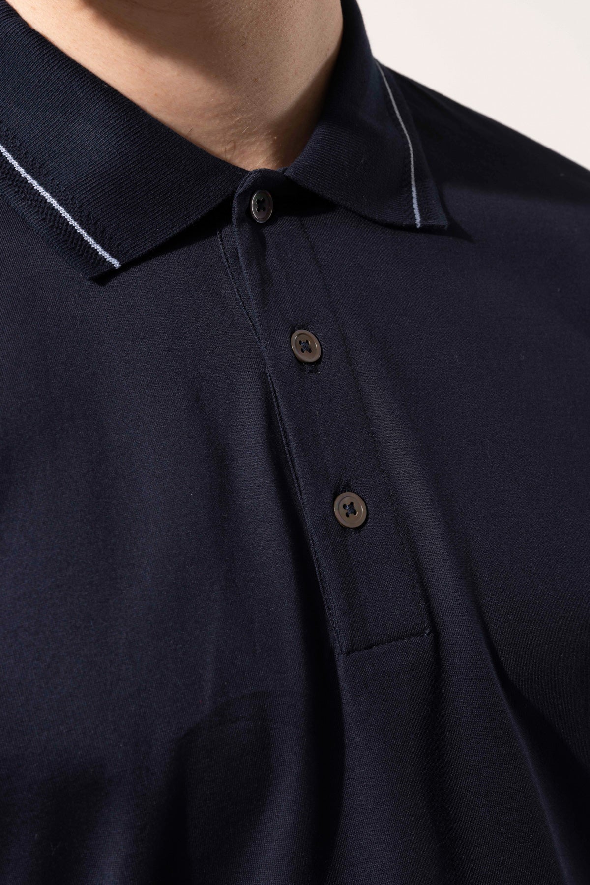 LENNY POLO STRIPED COLLAR