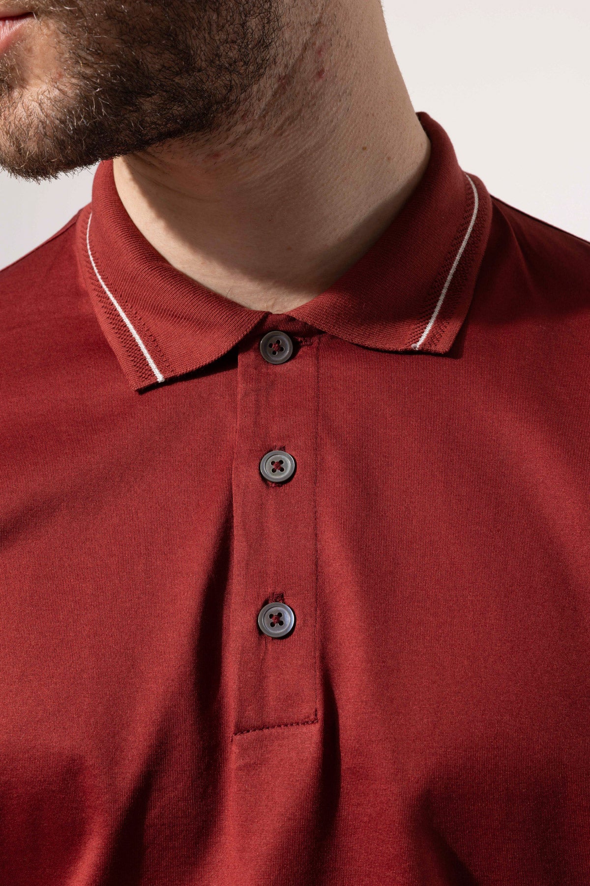 LENNY POLO STRIPED COLLAR