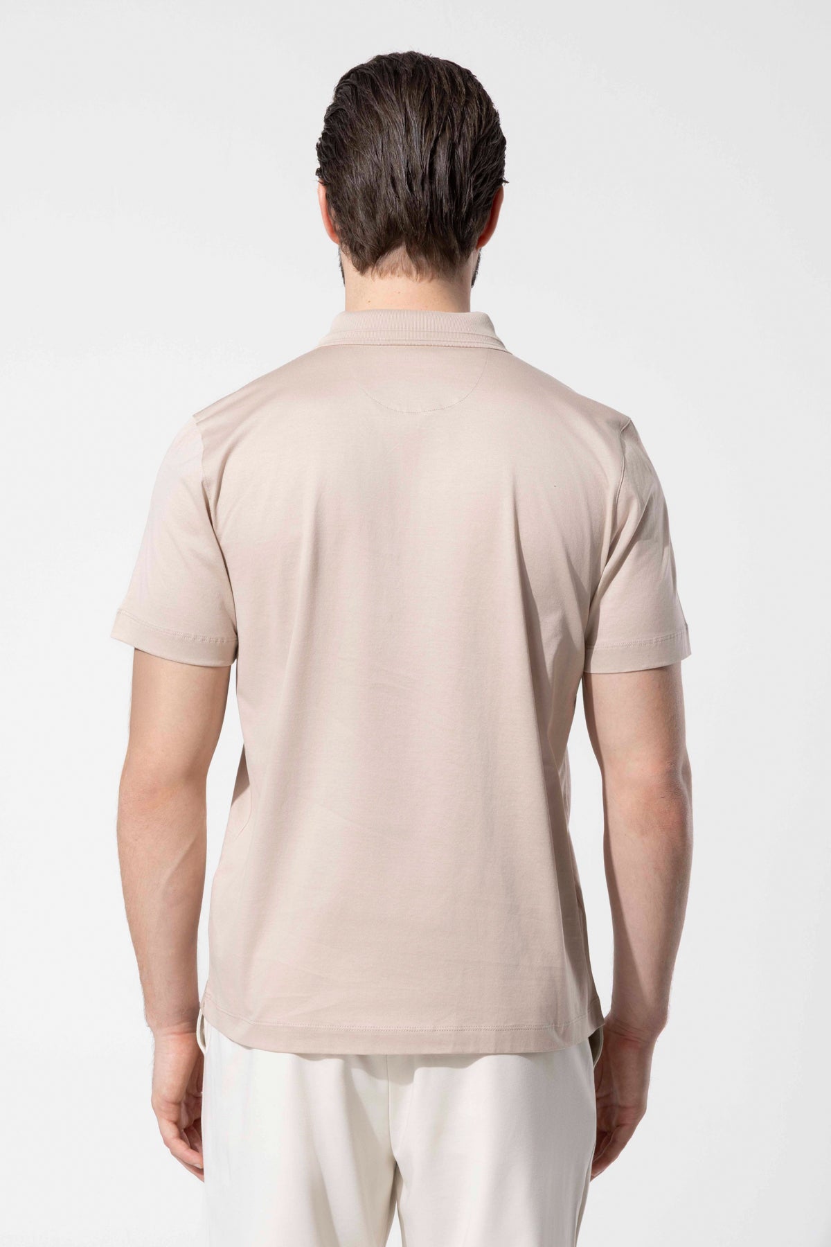 OYSTER POLO ZIPPED