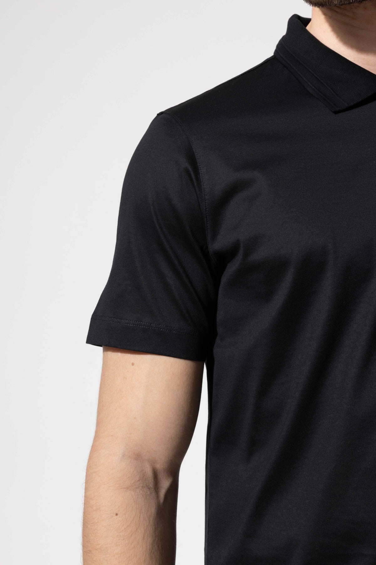 OYSTER POLO ZIPPED