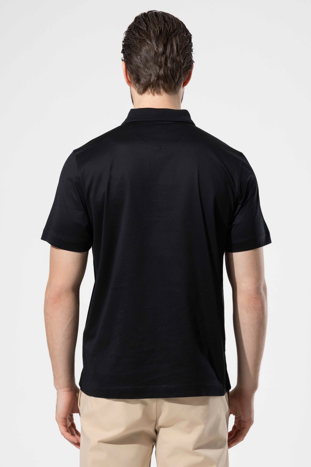 OYSTER POLO ZIPPED