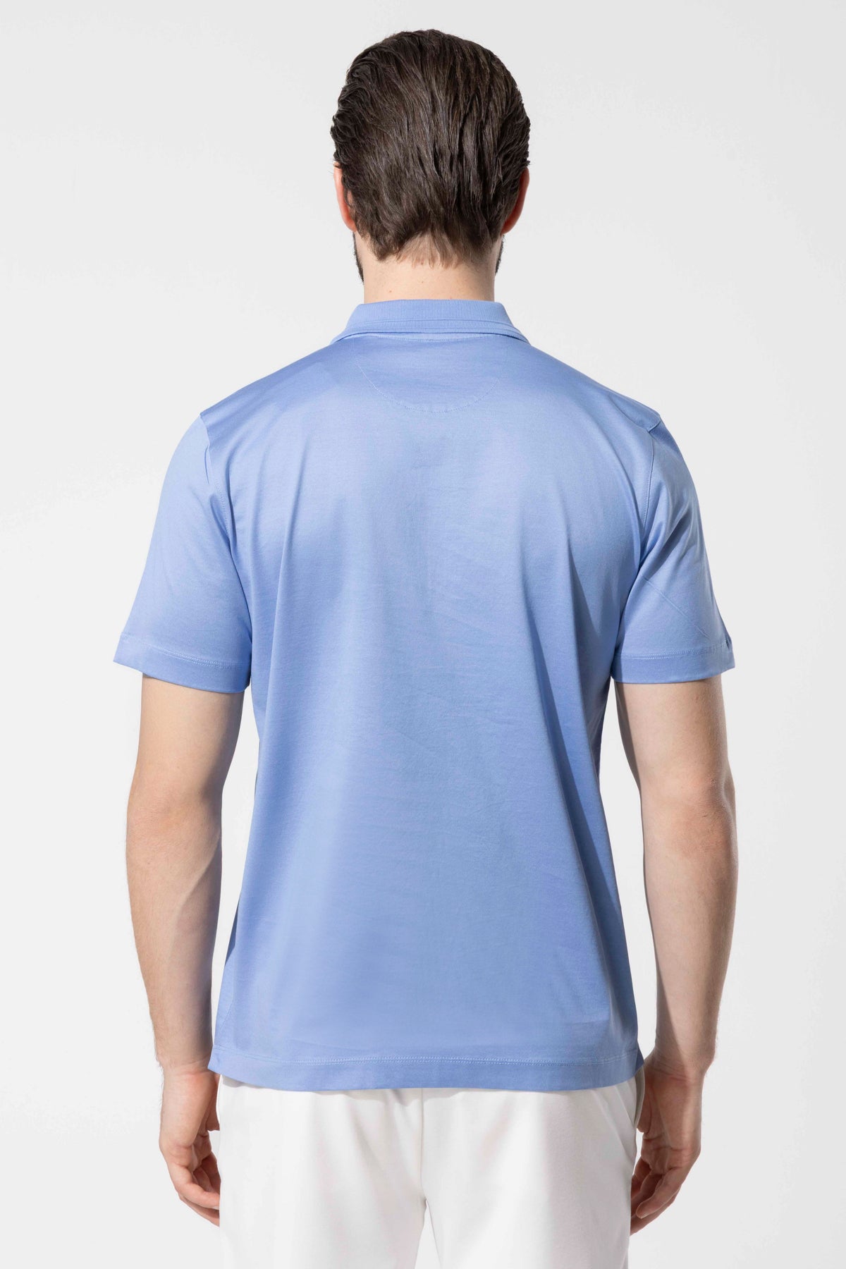 OYSTER POLO ZIPPED