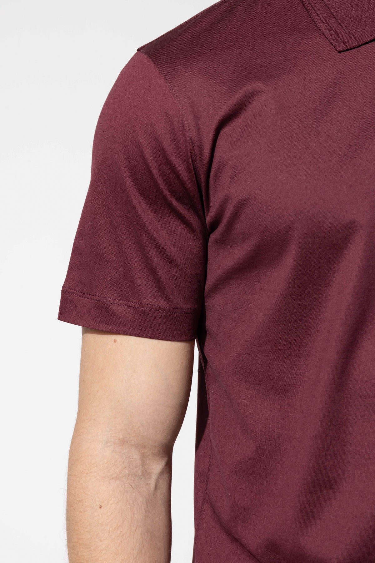 OYSTER POLO ZIPPED