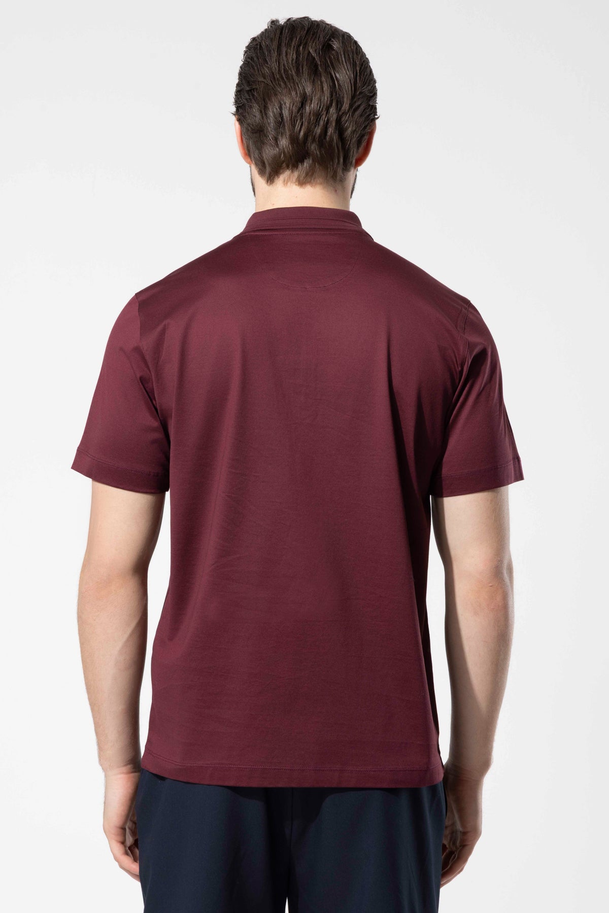 OYSTER POLO ZIPPED