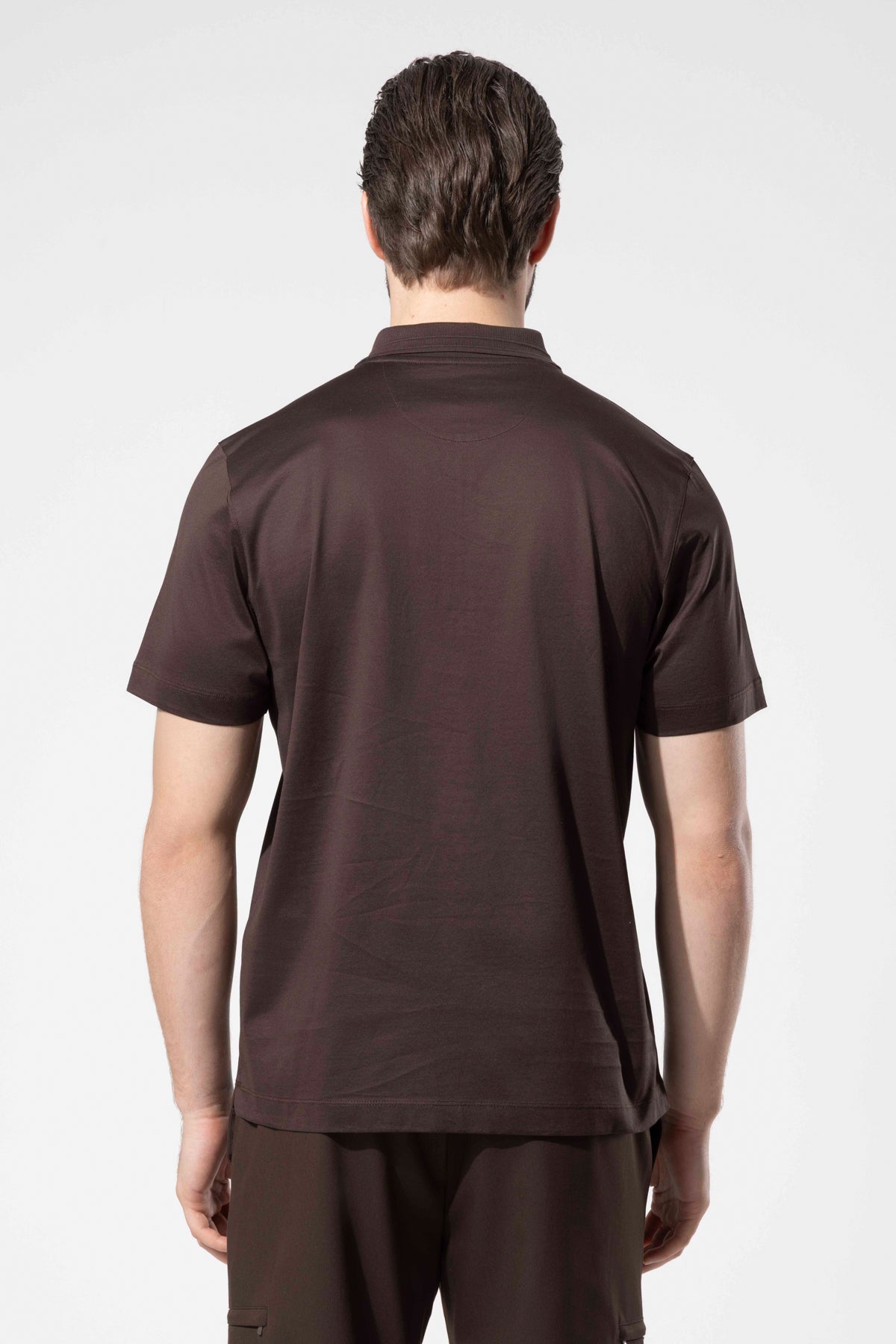 OYSTER POLO ZIPPED