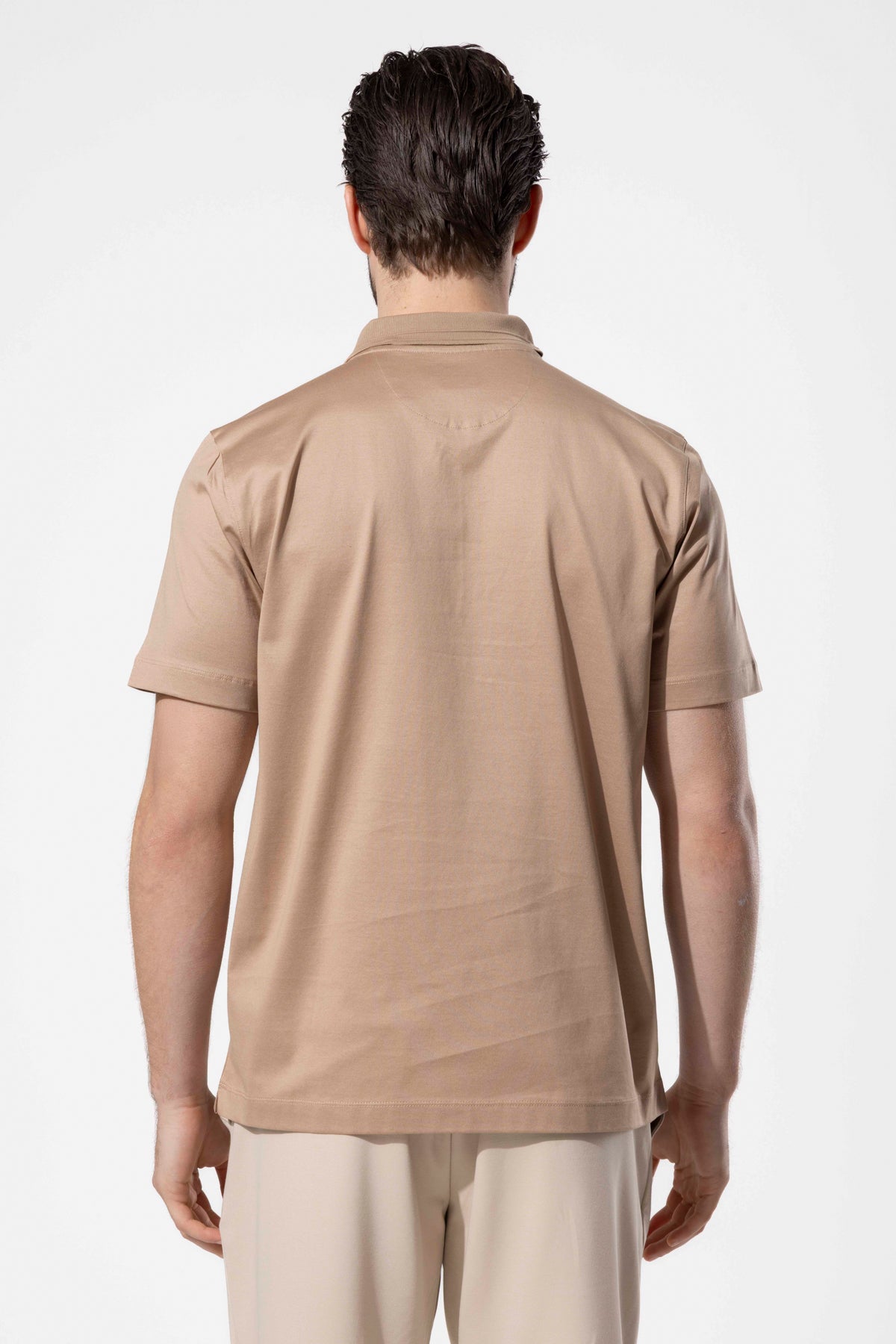 OYSTER POLO ZIPPED