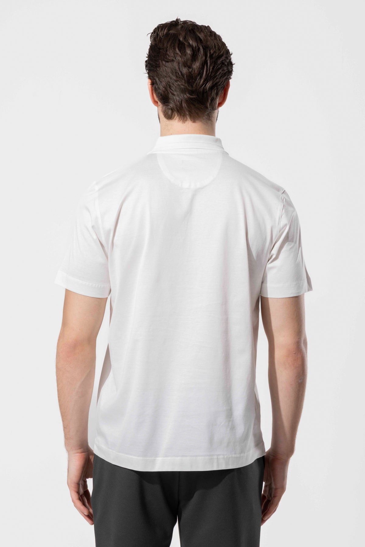 OYSTER POLO ZIPPED