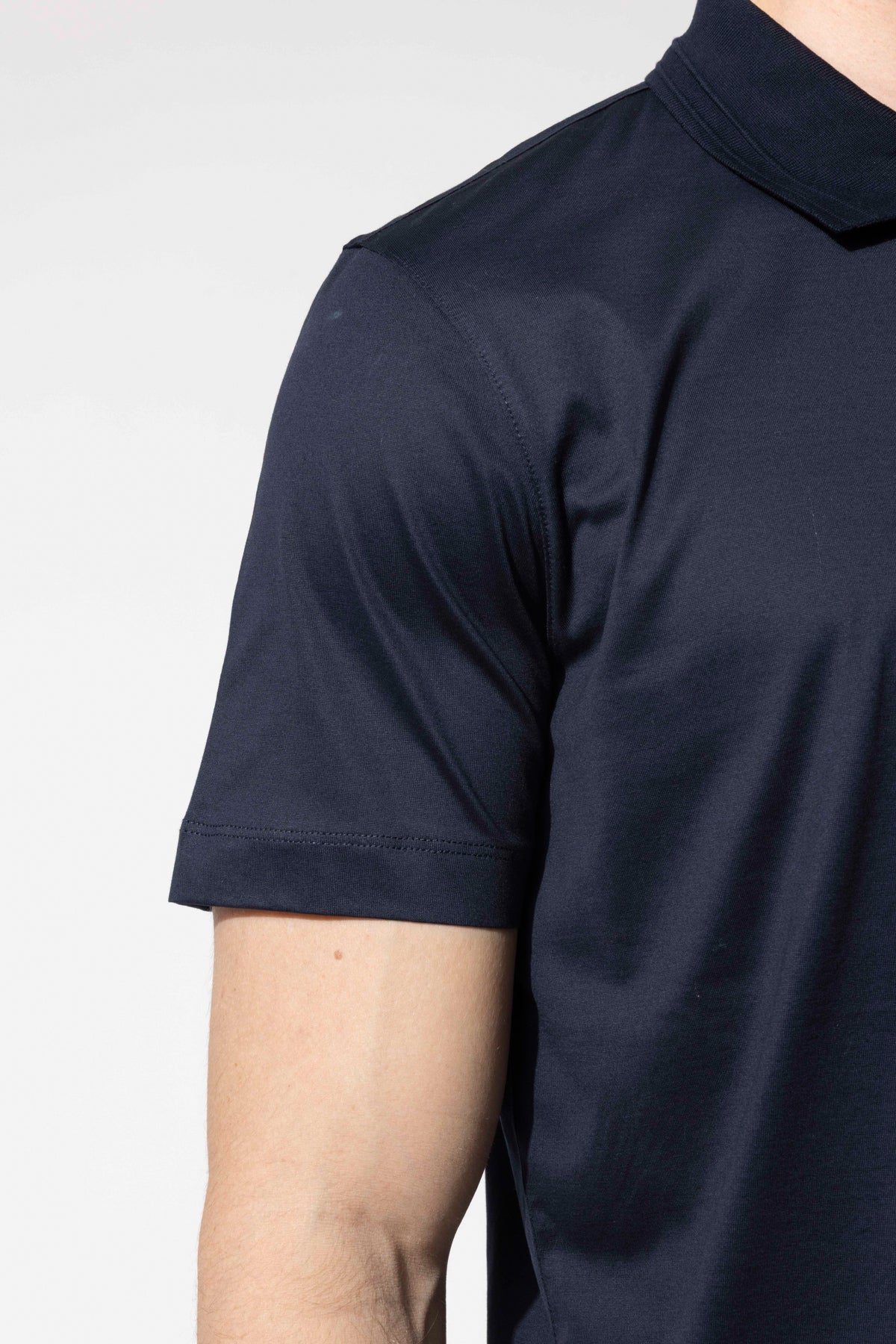 OYSTER POLO ZIPPED