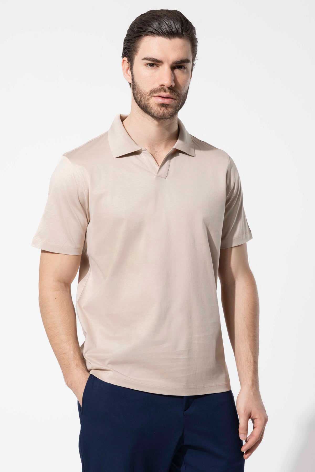 AMALFI SHEEN POLO