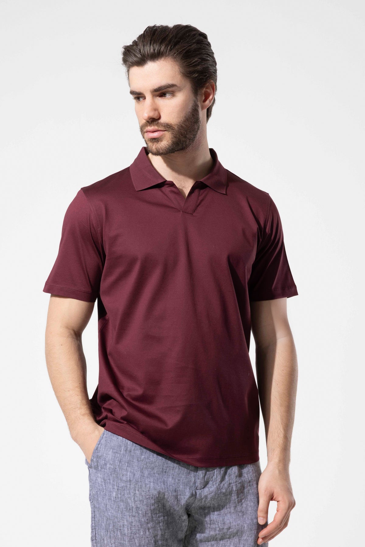 AMALFI SHEEN POLO