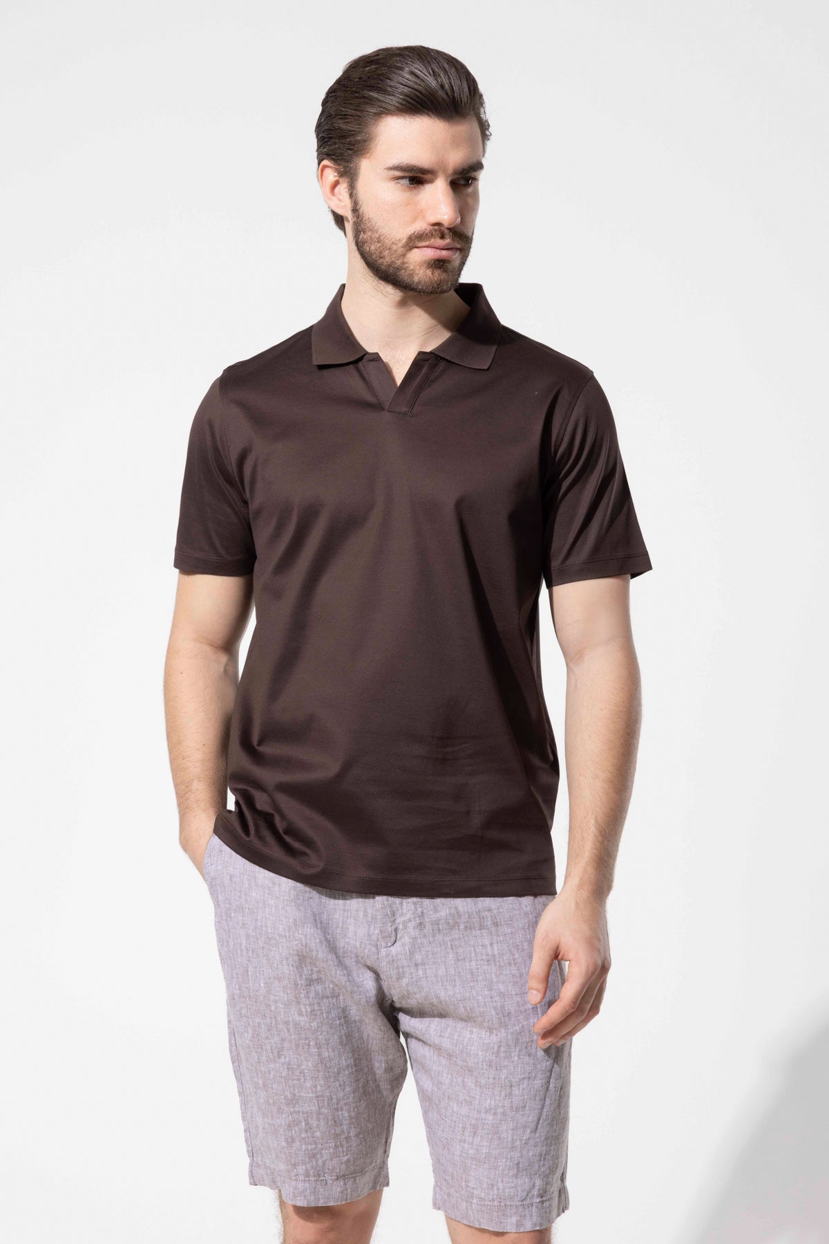 AMALFI SHEEN POLO