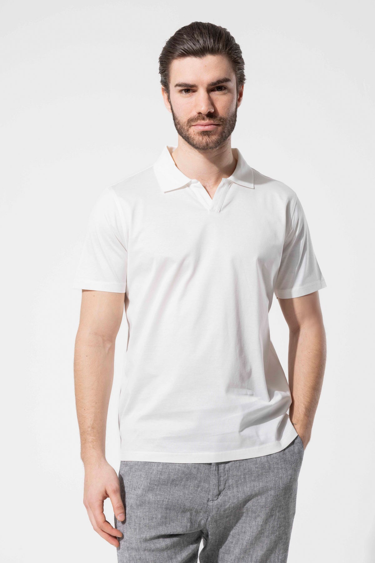 AMALFI SHEEN POLO