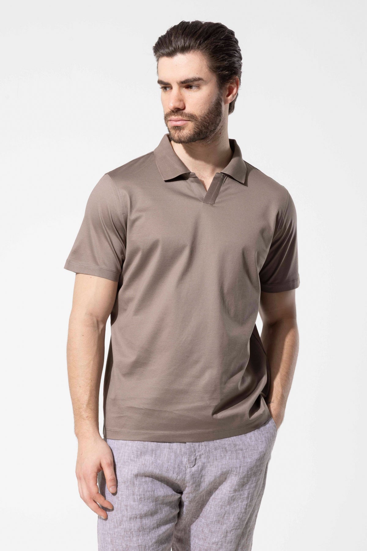 AMALFI SHEEN POLO