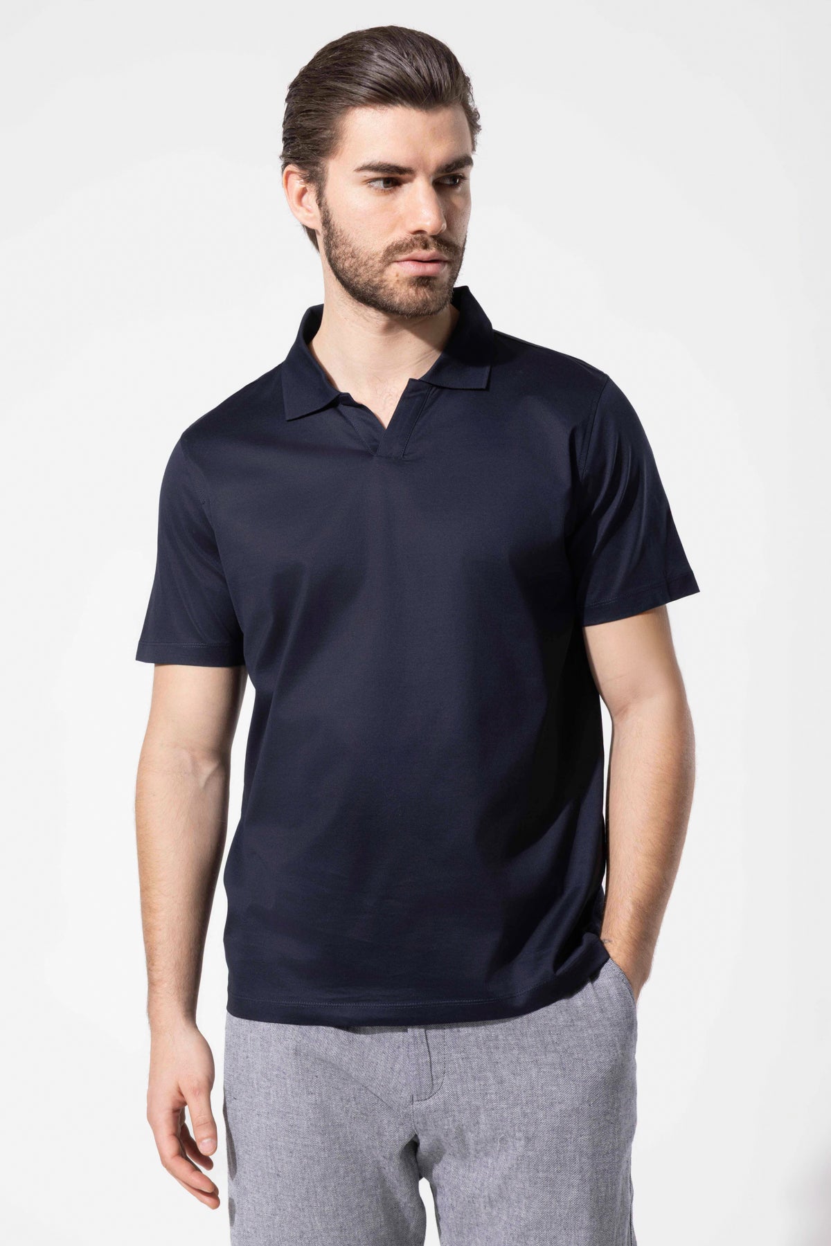 AMALFI SHEEN POLO