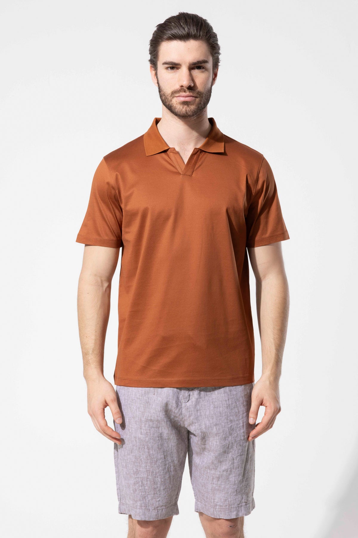 AMALFI SHEEN POLO