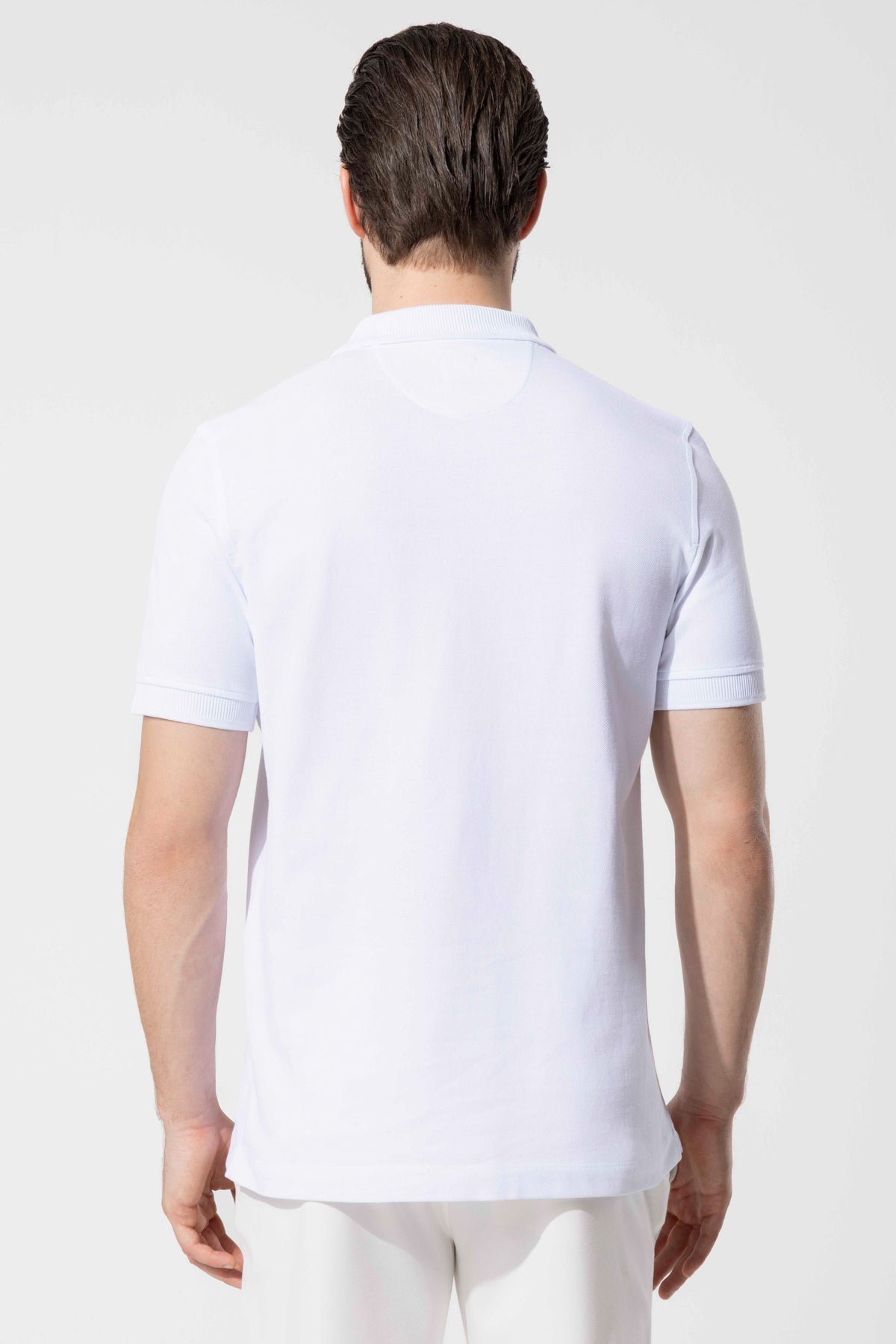 Zip-Neck Polo T-Shirt
