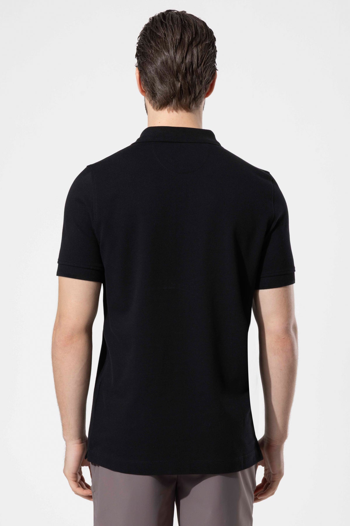 COVERED BUTTON POLO