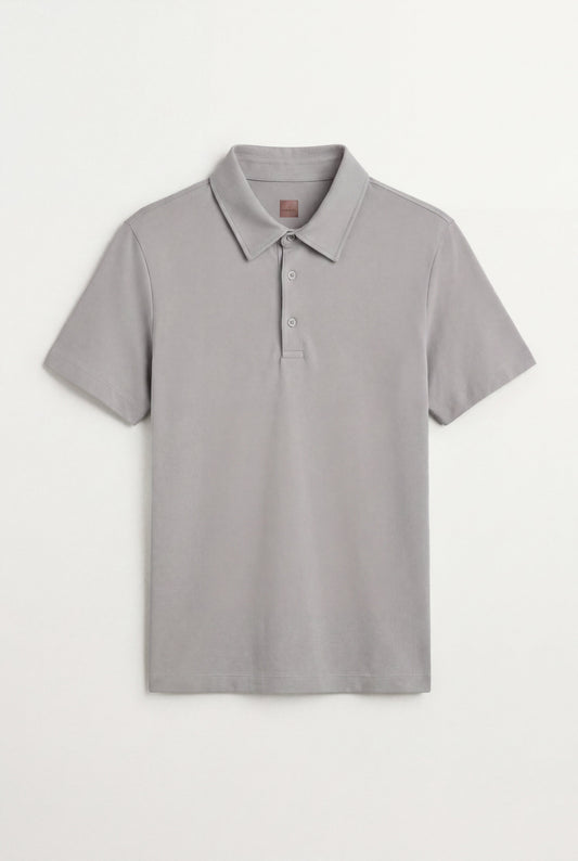 BUTTONED POLO