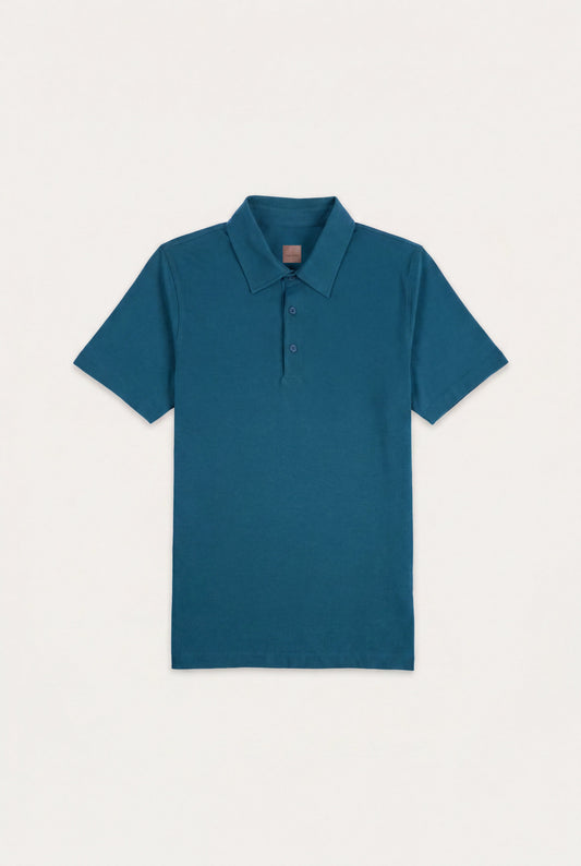 BUTTONED POLO