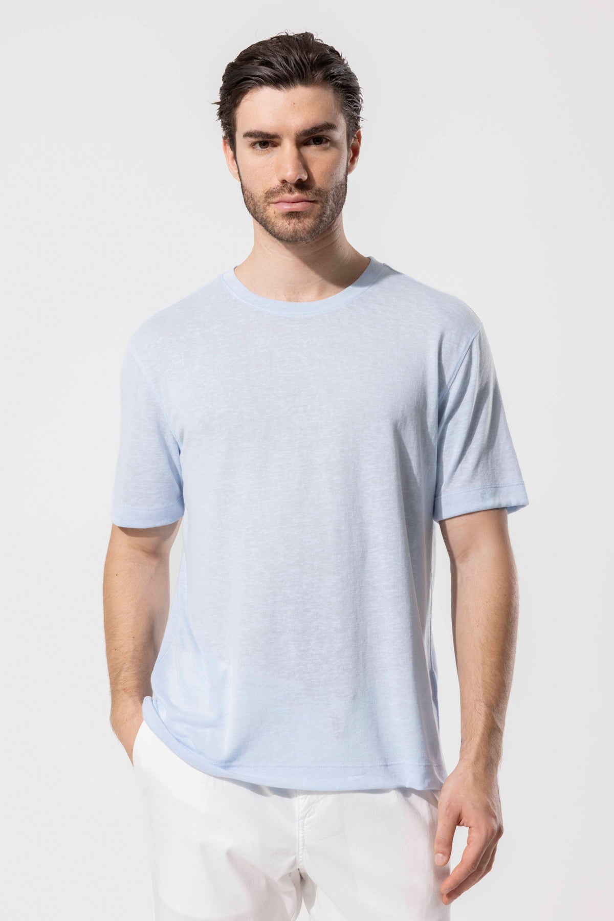 LIGHTLY TEXTURED  T-SHIRT