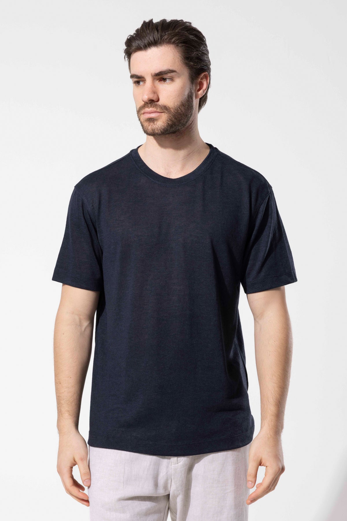 LIGHTLY TEXTURED  T-SHIRT