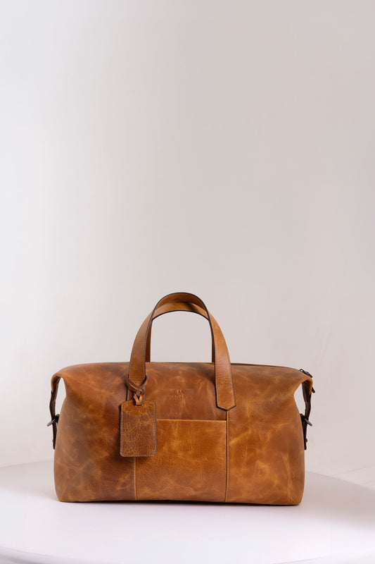 LEATHER TRAVEL BAG
