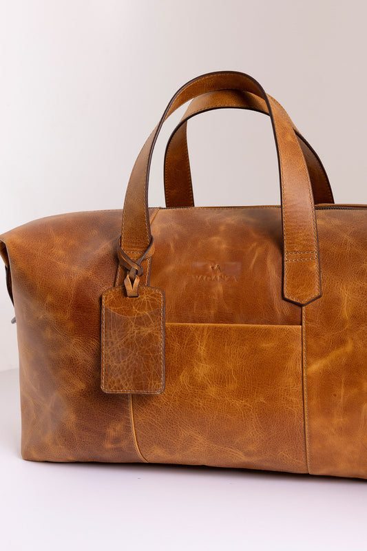 LEATHER TRAVEL BAG